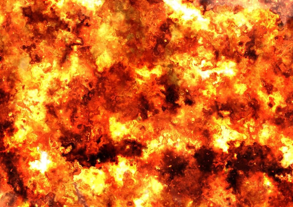explosion fire image