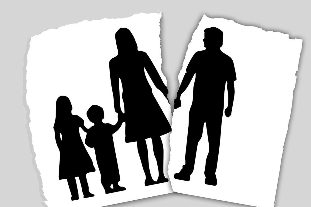 family divorce image
