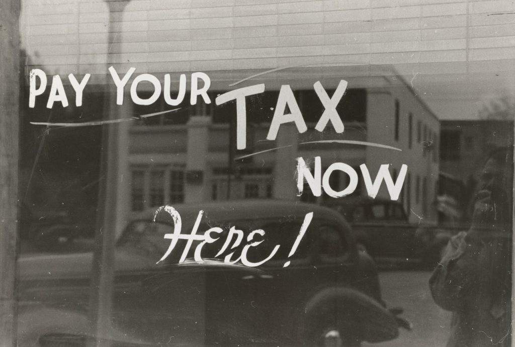 pay your tax now image