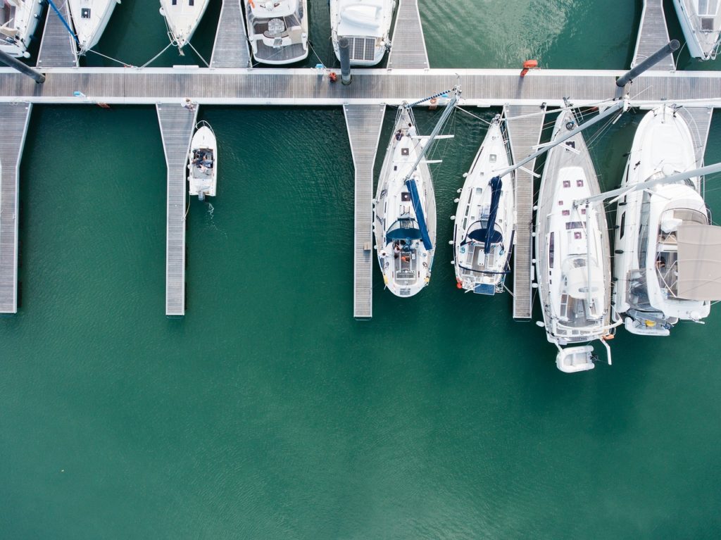 boats dock image