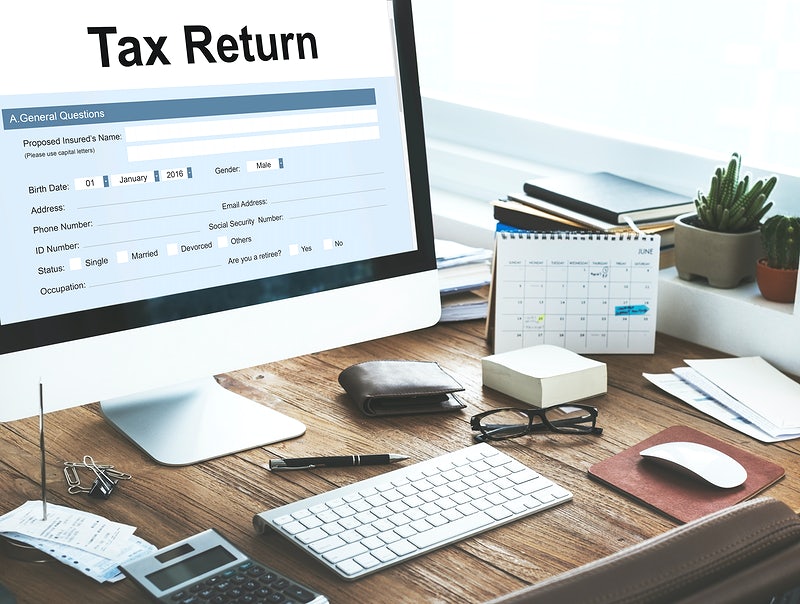tax return image