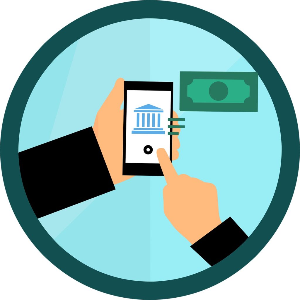 money transfer through mobile internet banking
