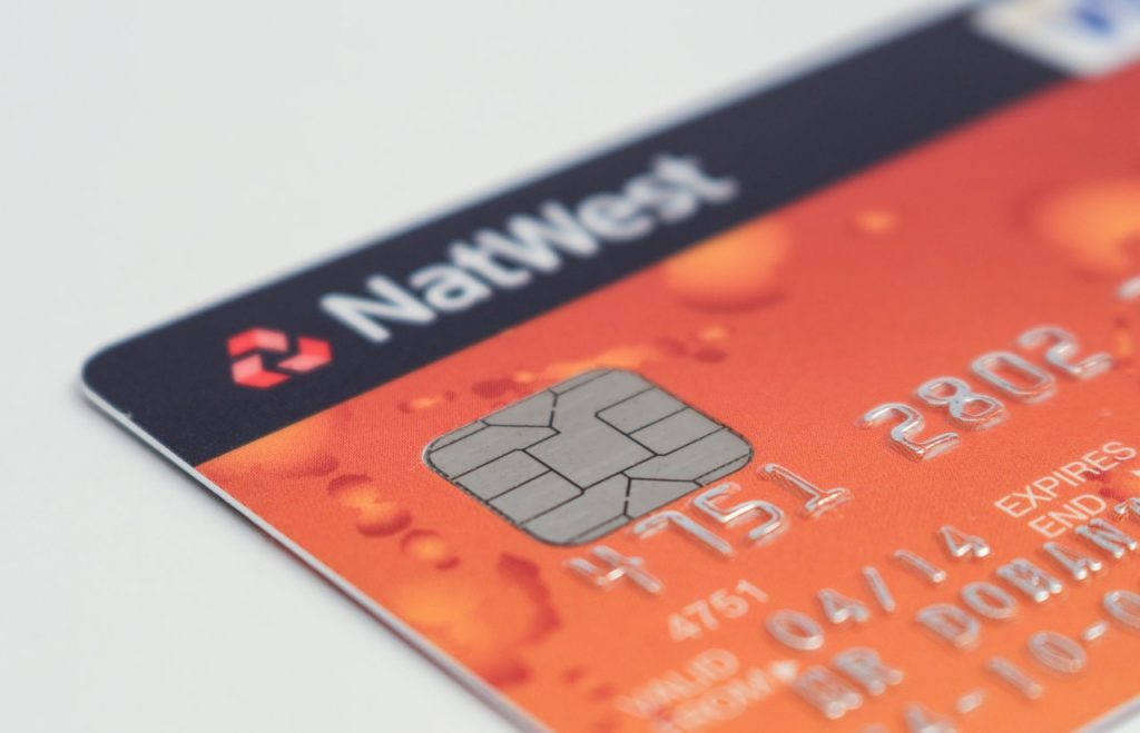 netwest atm card close up